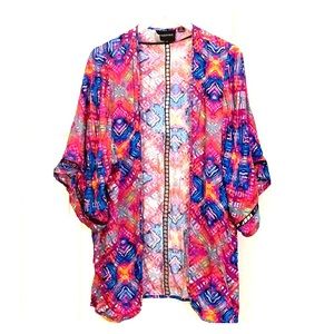 MINKPINK multi colored Kimono XS/S